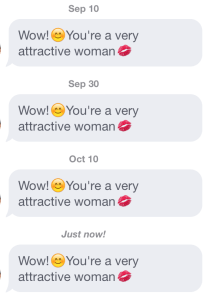 Mass copy and paste messaging must be stopped.